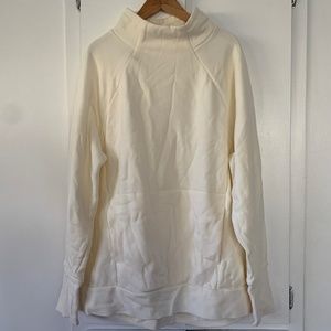 Fabletics Cream/Light Yellow Pull Over